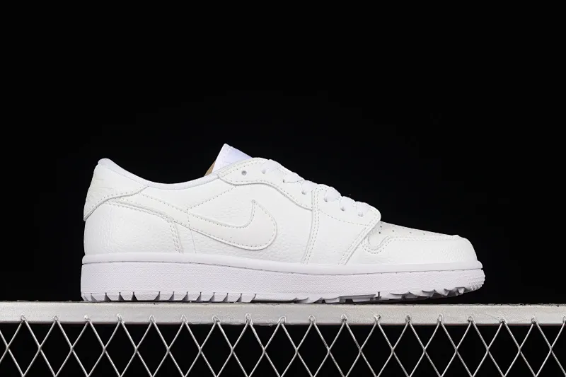 All categories Air Jordan Jordan series basketball shoes Air Jordan 1 Low Z version Air Jordan 1 Low Golf "Triple White" AJ1 Joe 1 new golf version all white color DD9315-101